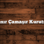 Katlanır Çamaşır Kurutmalık